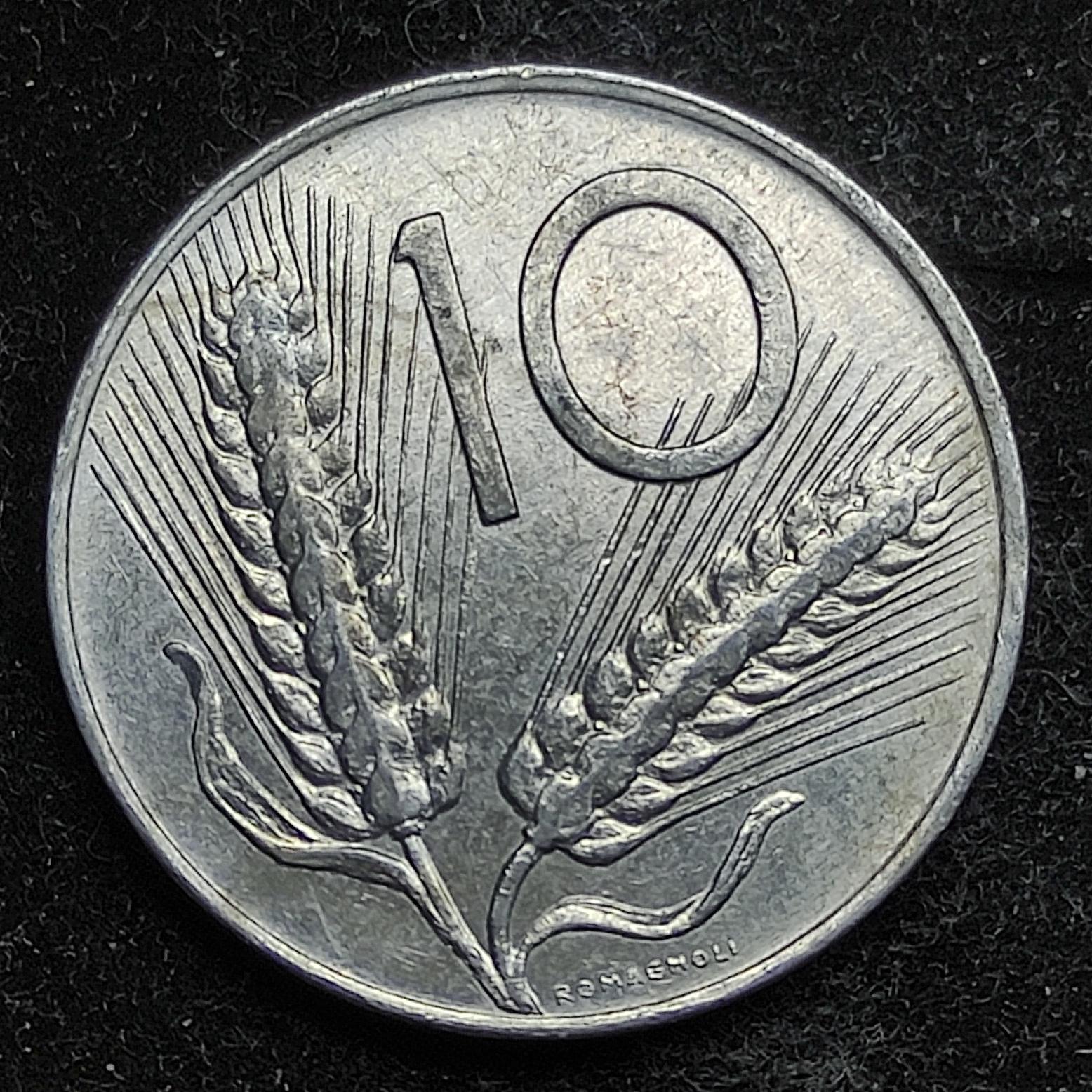 10 لیر ایتالیا 1981