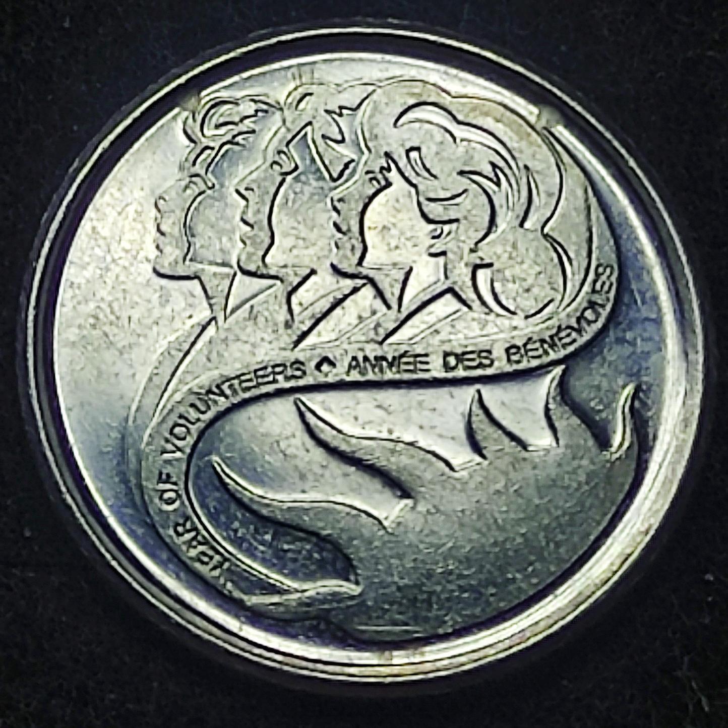 ده سنت یادبود داوطلب کانادا 2001