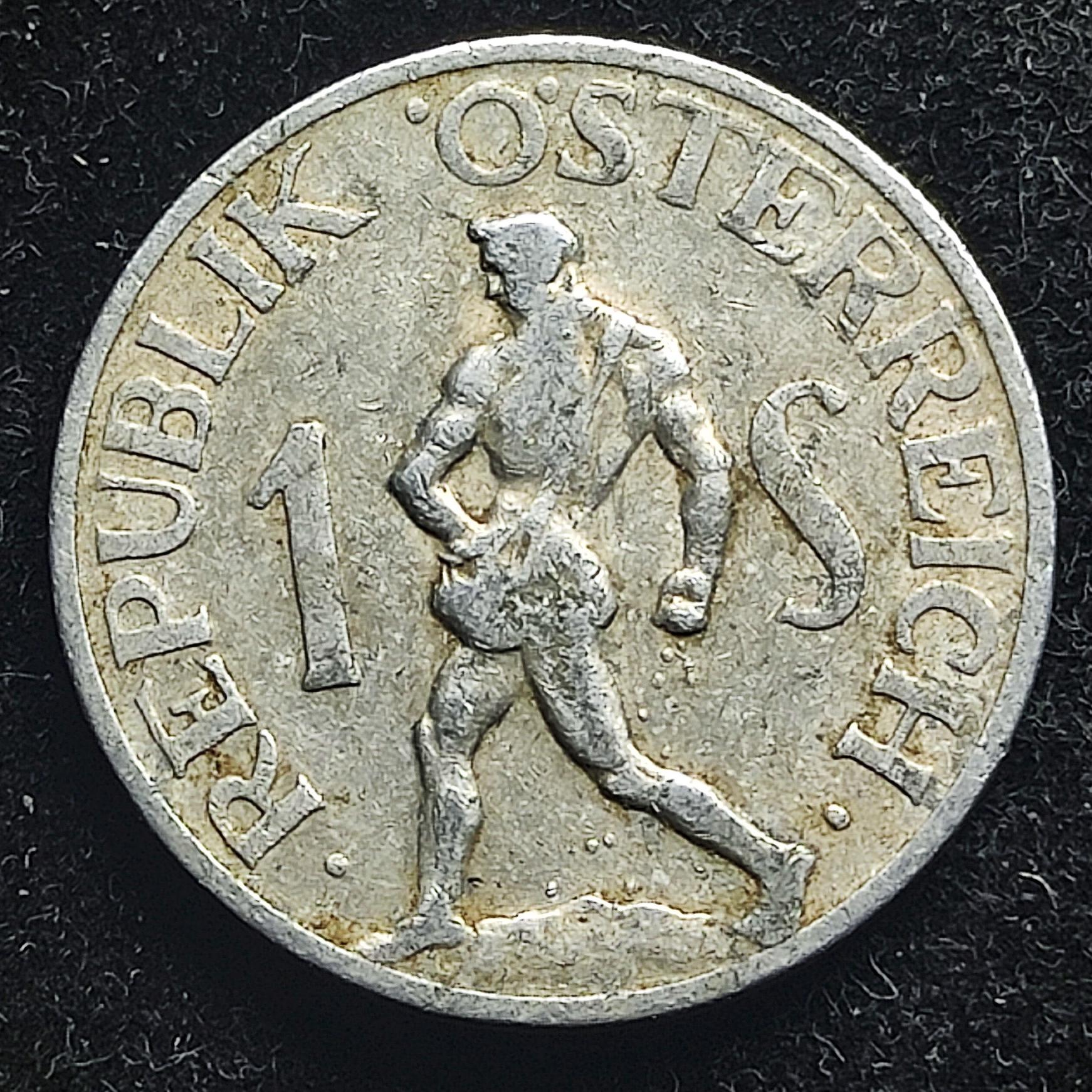 یک شیلینگ قدیمی اتریش 1946