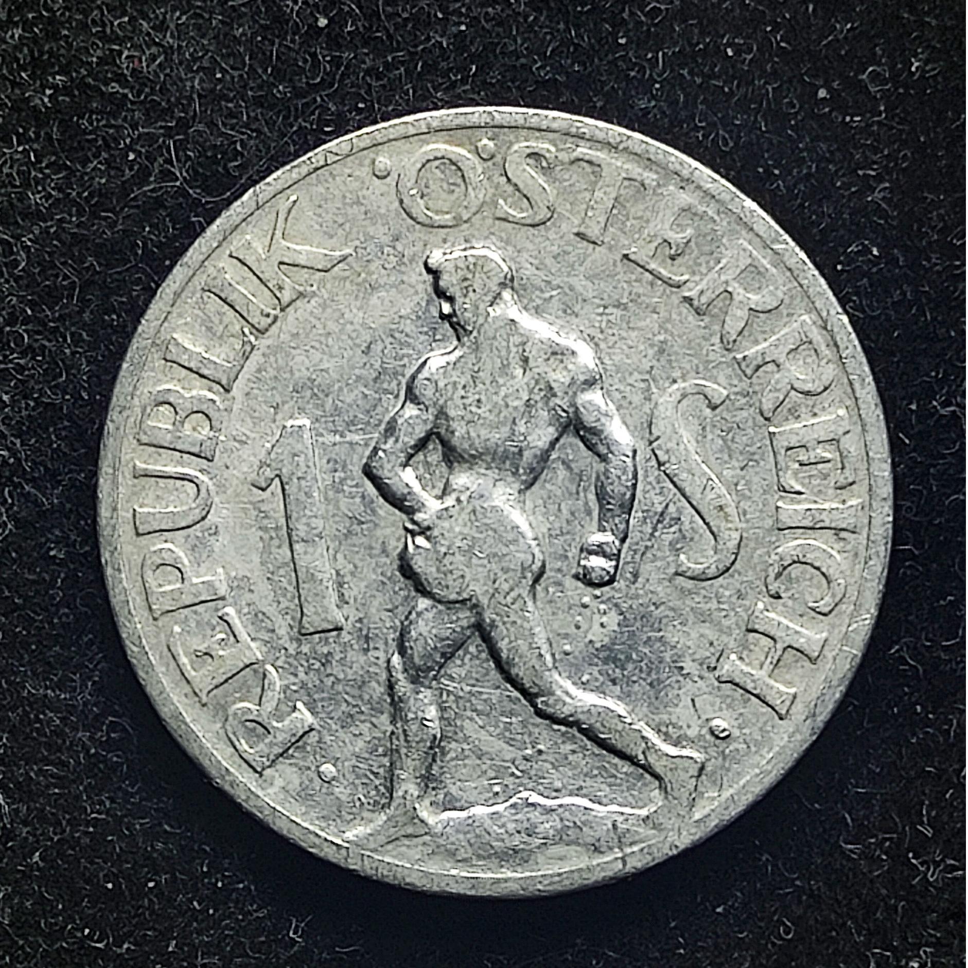 یک شیلینگ قدیمی اتریش 1947