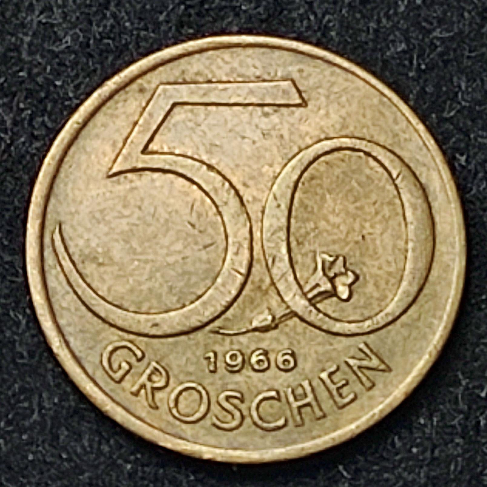 50 گروشن قدیمی اتریش 1966