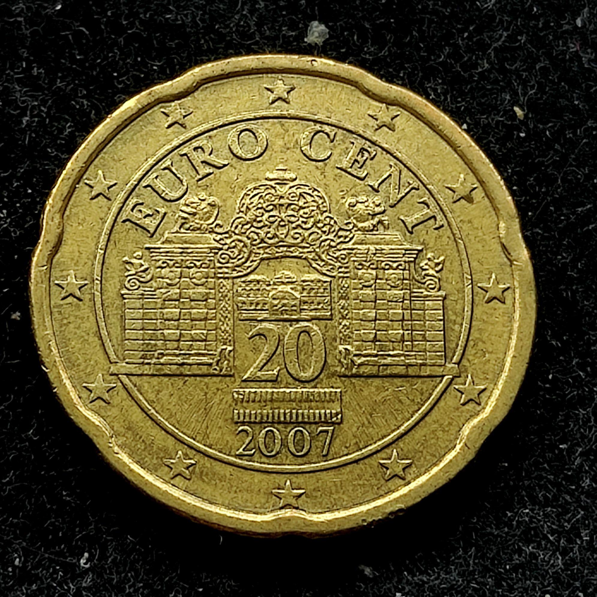 20 سنت یورو اتریش 2007