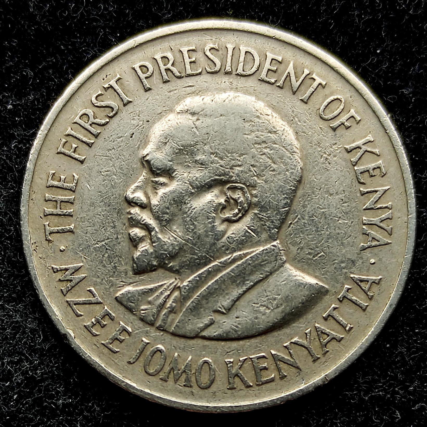 یک شیلینگ کمیاب 1978 کنیا