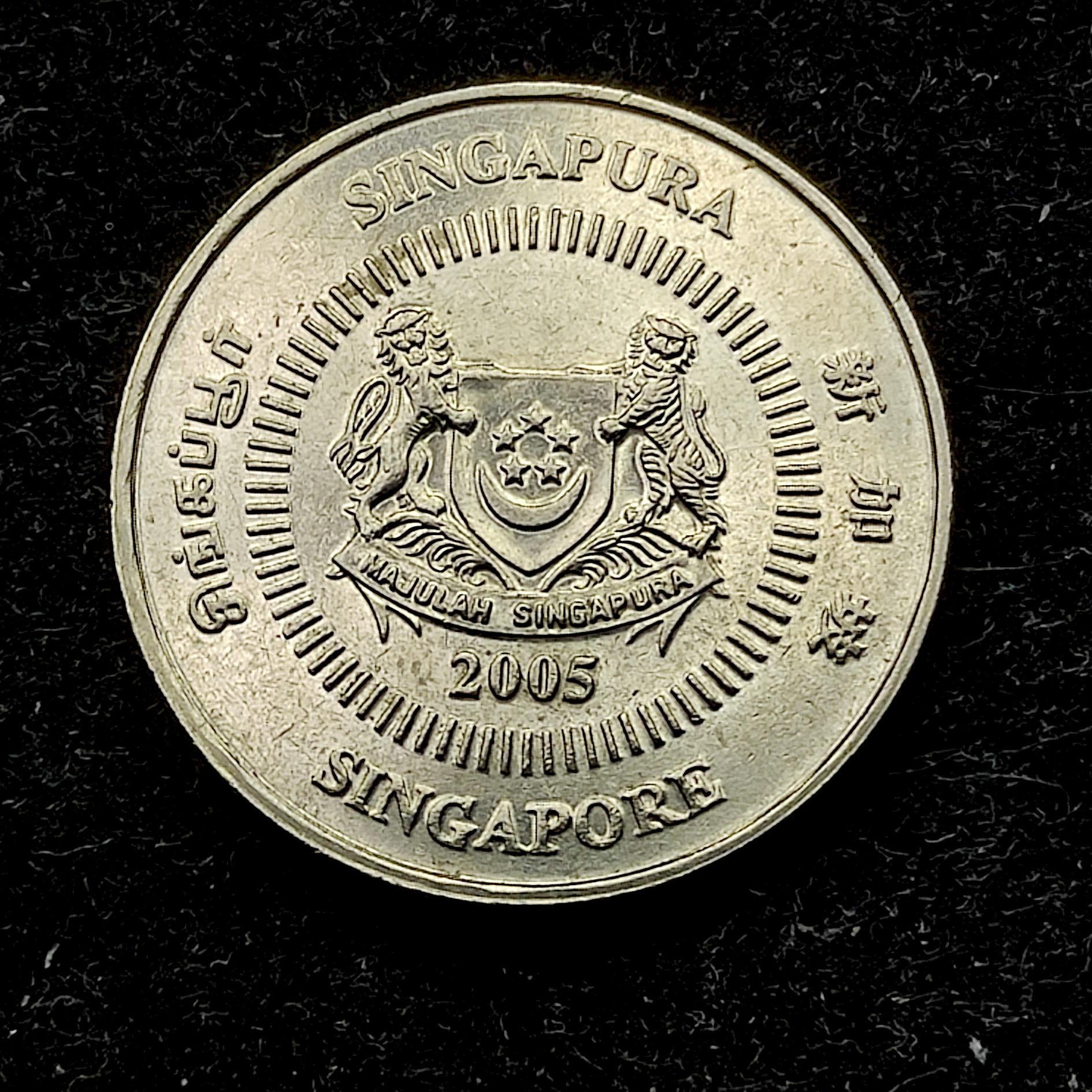 50 سنت سنگاپور 2005