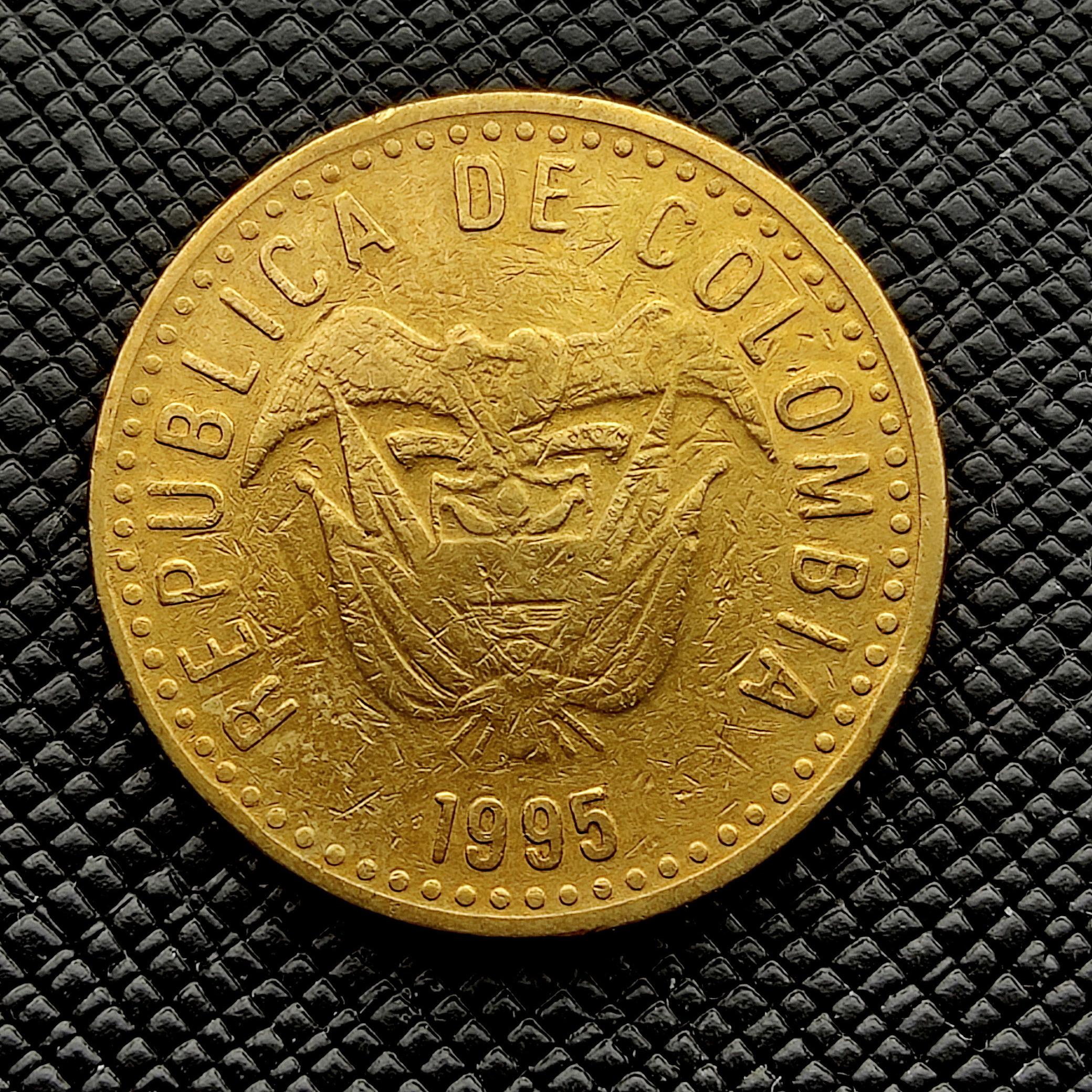 100 پزو کمیاب کلمبیا 1995