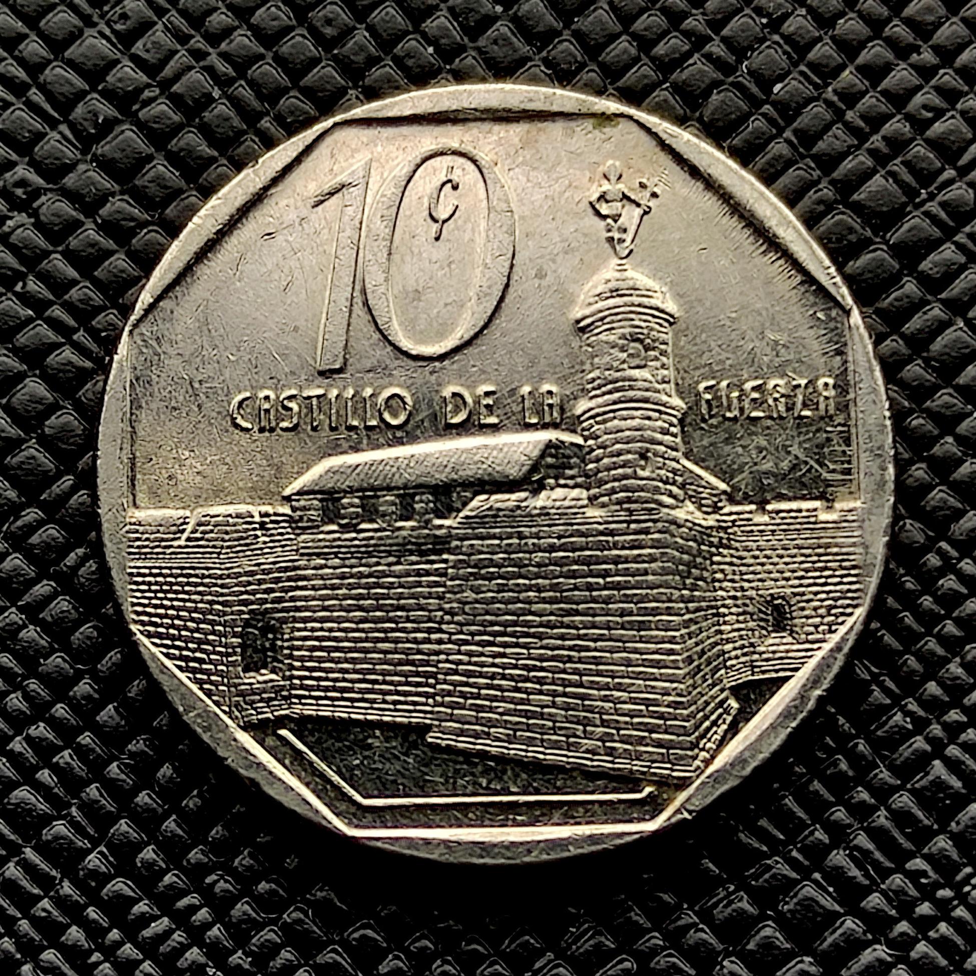 سکه 10 سنتاوو کوبا 1994