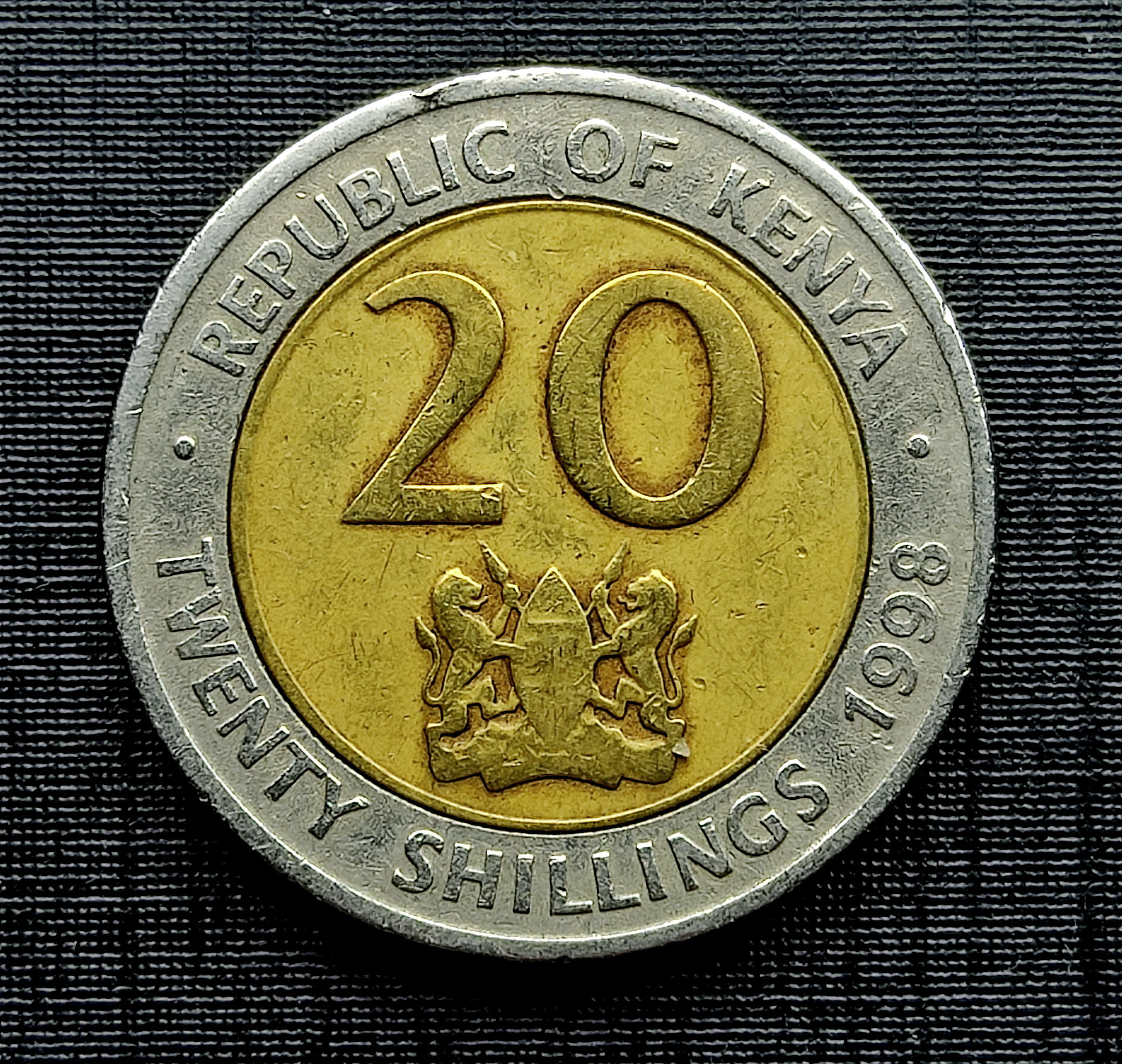 20 شیلینگ 1998 کنیا