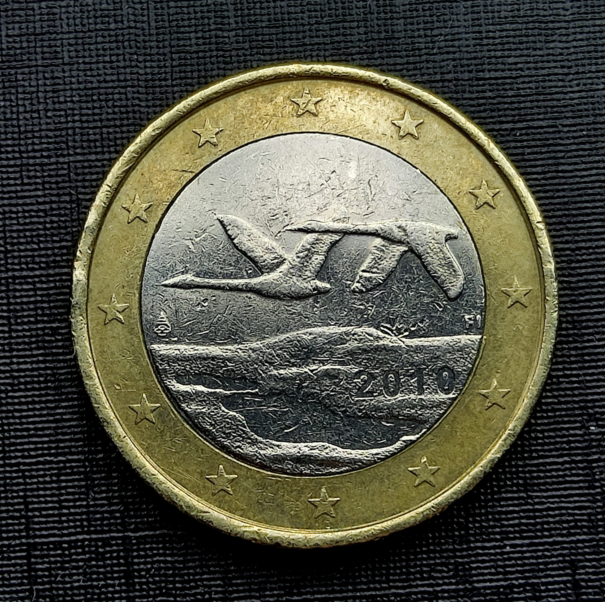 یک یورو کمیاب فنلاند 2010