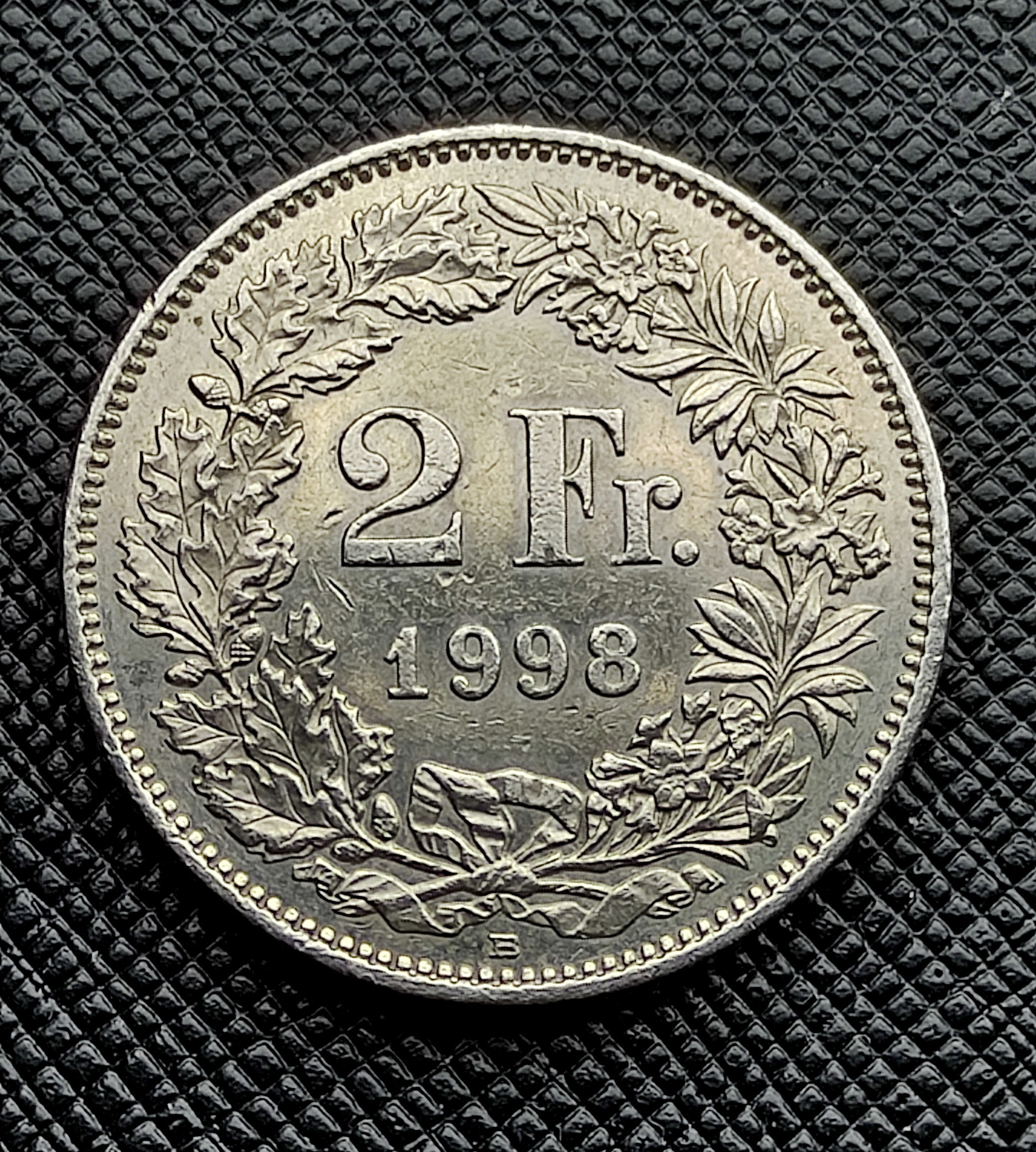 دو فرانک سوئیس 1998