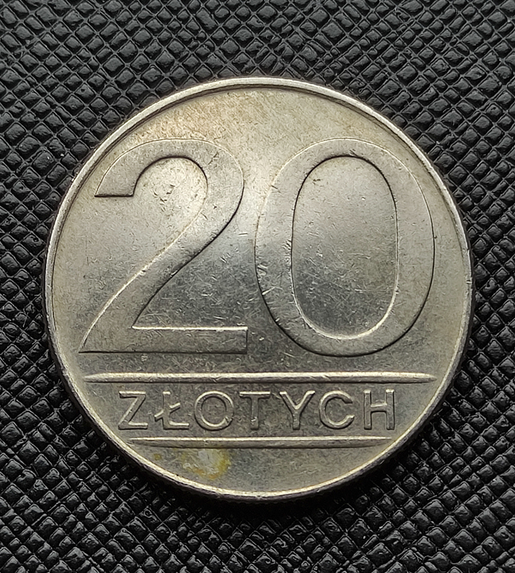 20 زلوتی قدیمی لهستان 1987
