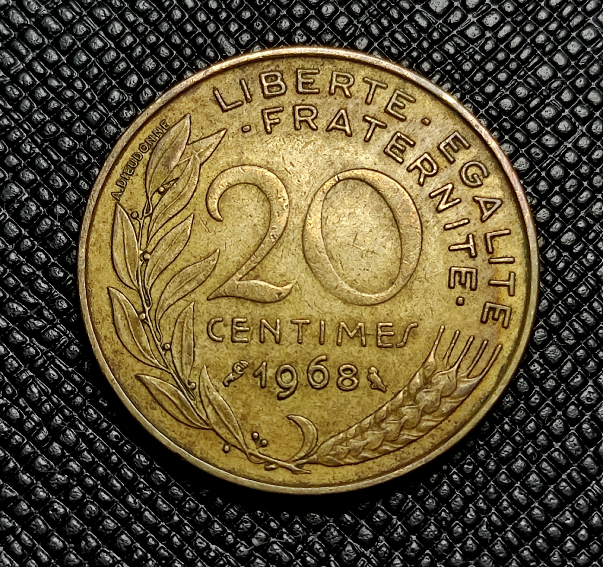 20 سنتیم فرانسه 1968