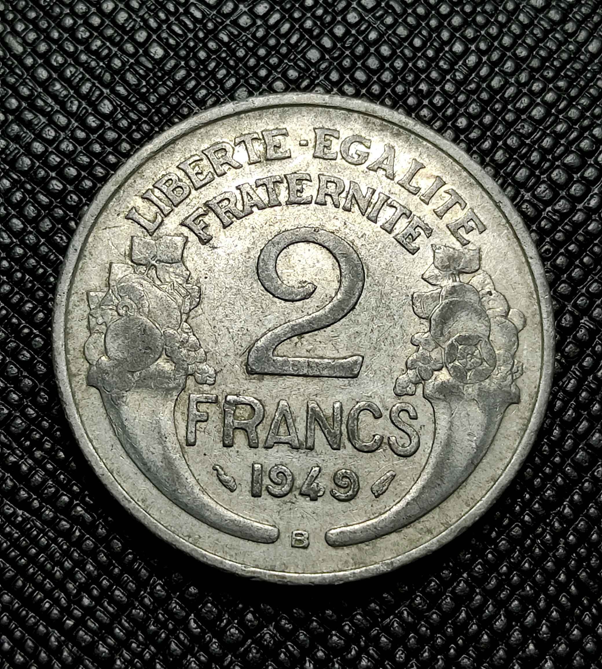 دو فرانک قدیمی فرانسه 1949B