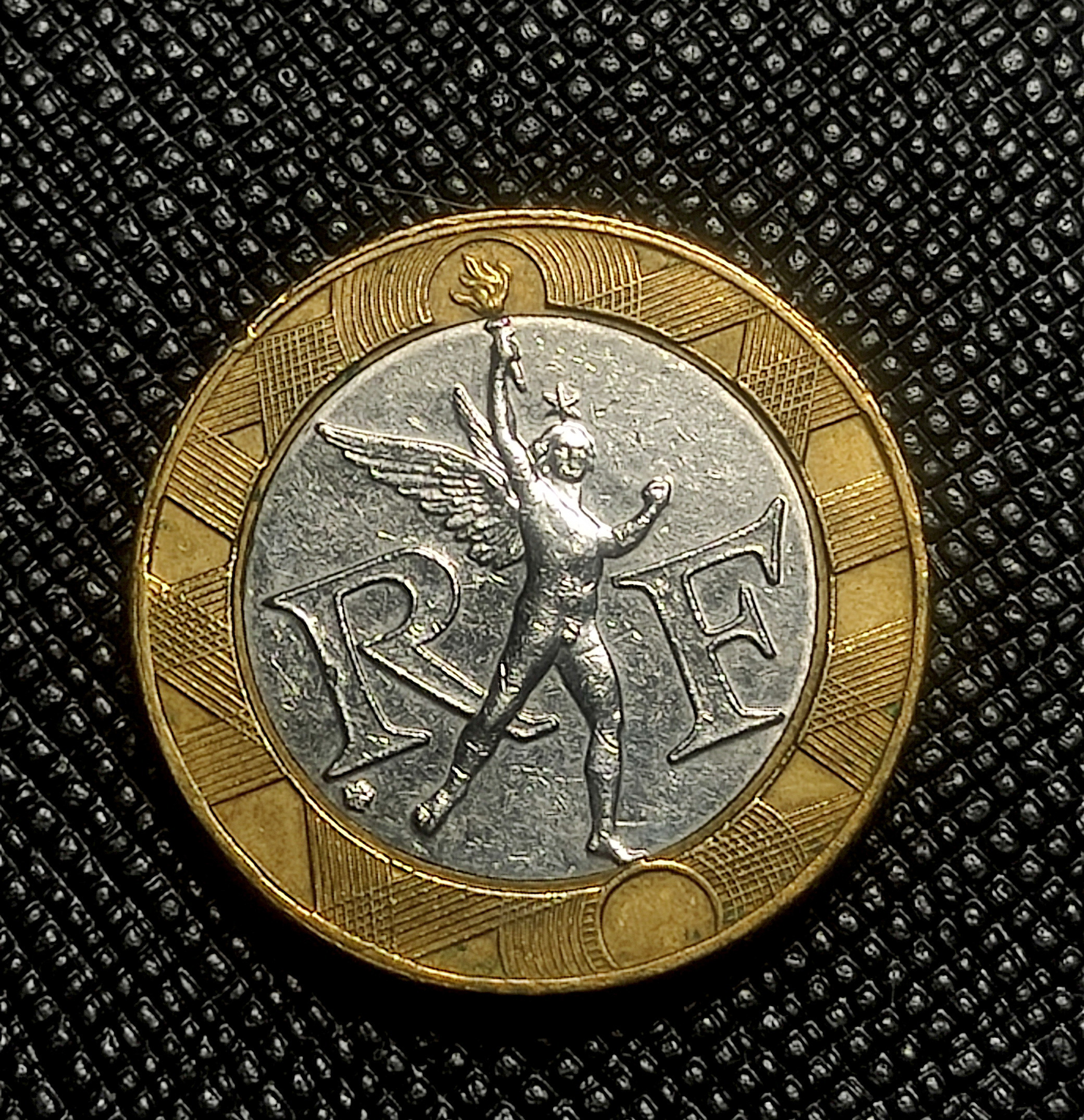 سکه بایمتال 10 فرانک فرانسه 1990