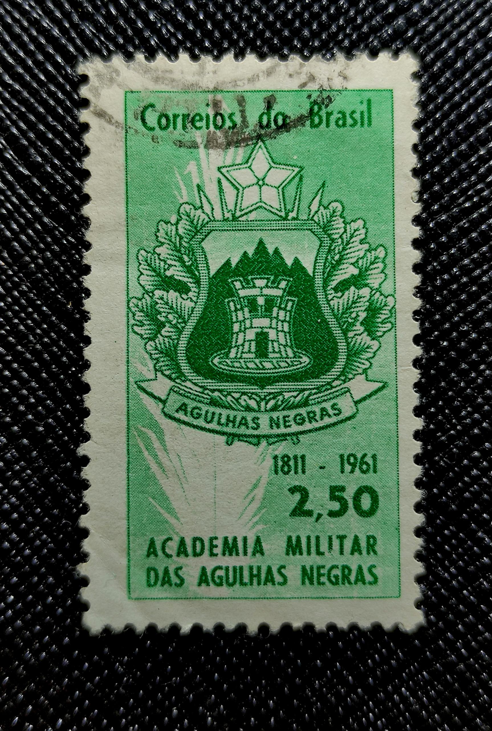 تمبر آکادمی میلیتاری برزیل 1961