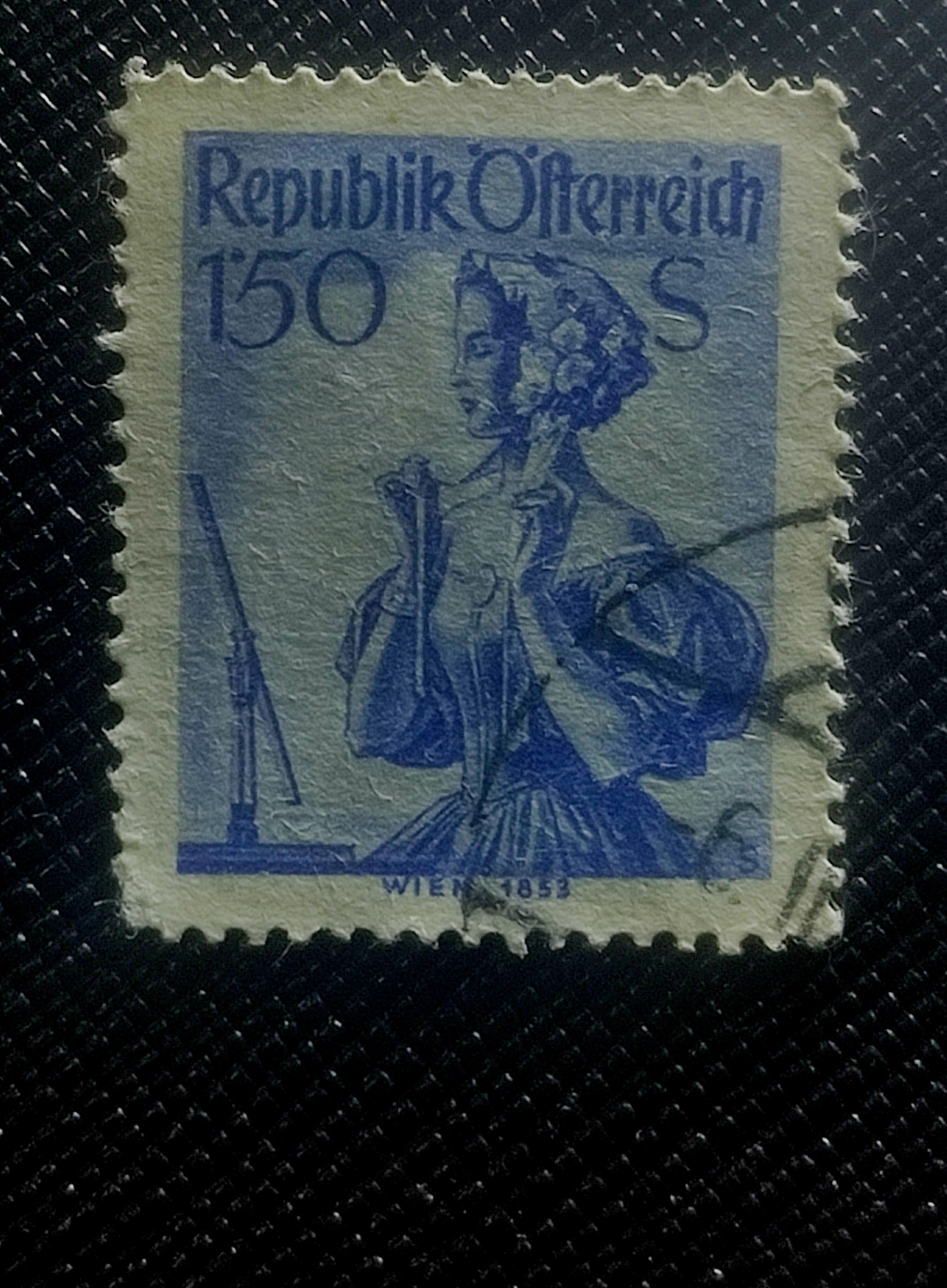 تمبر قدیمی Wien 1853 اتریش
