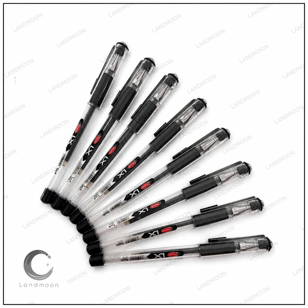 خودکار مشکی استایلیش 1mm مدل LX بسته یک عددی