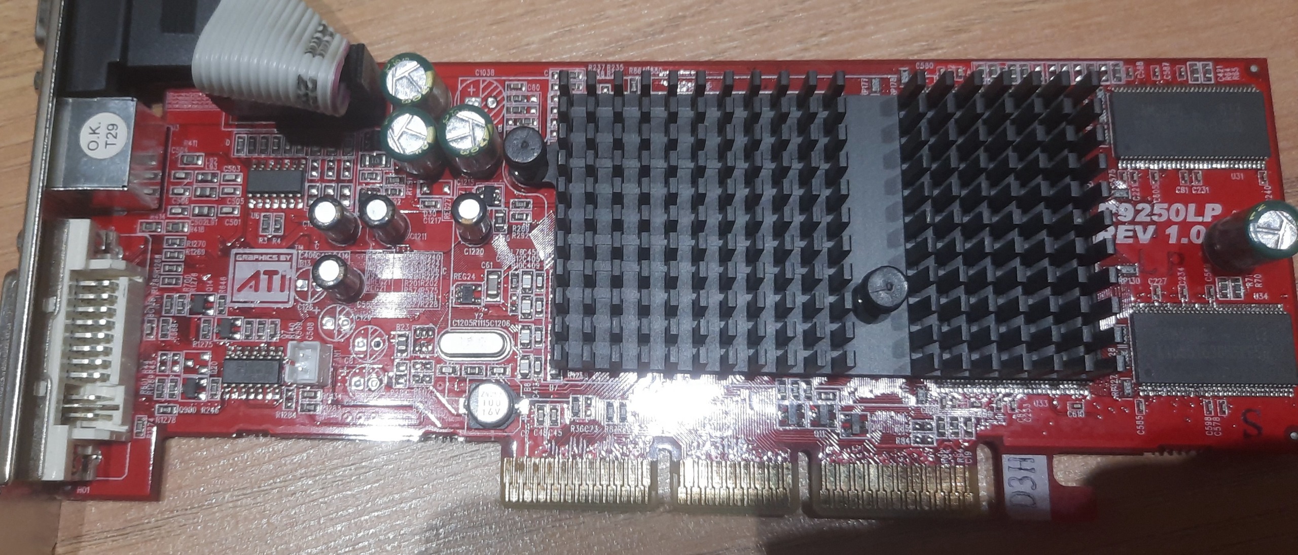 کارت گرافیک ATI Radeon 9250 LP 256MB