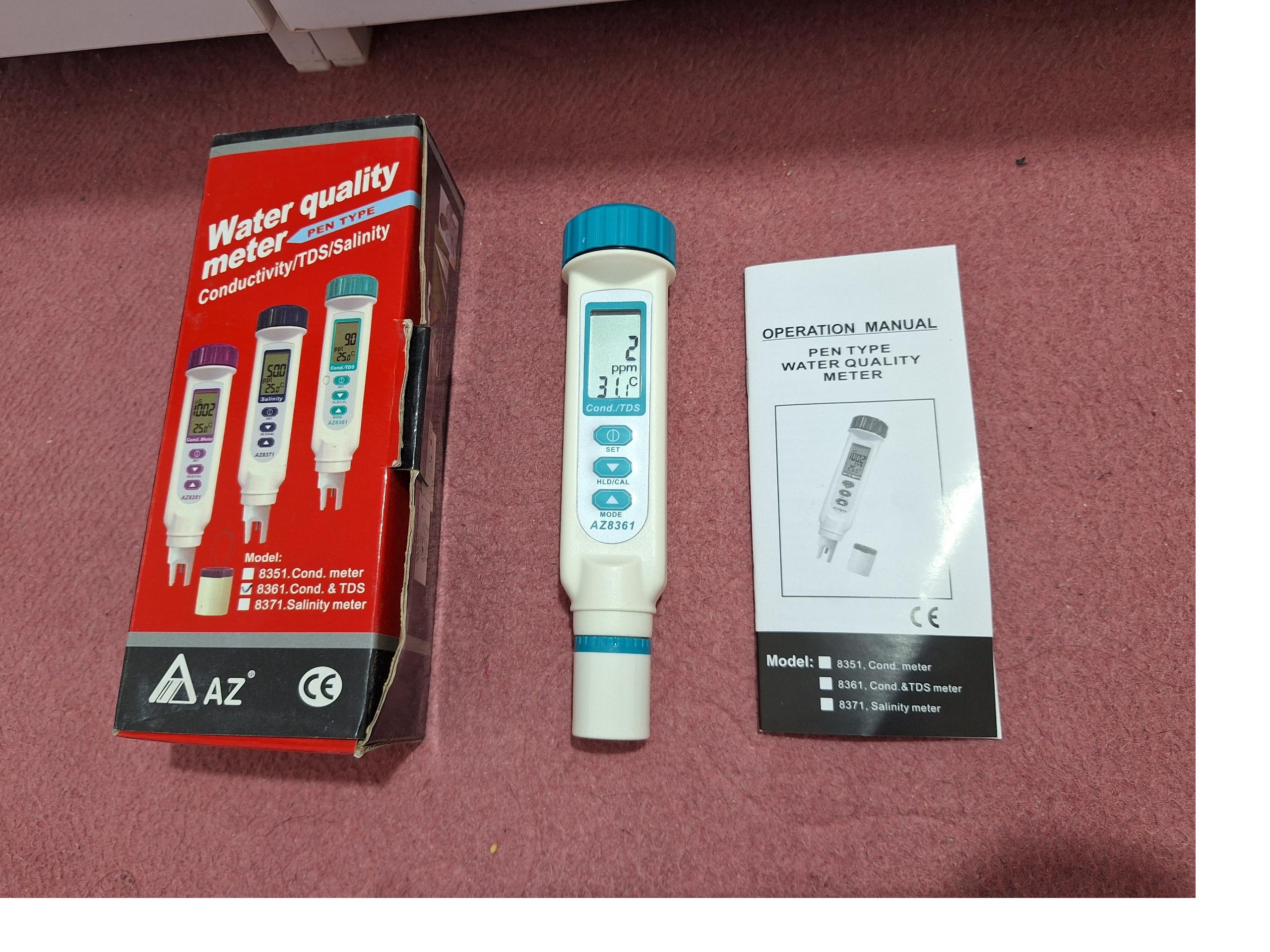 سختی سنج و هدایت سنج قلمی آب (EC TDS متر)