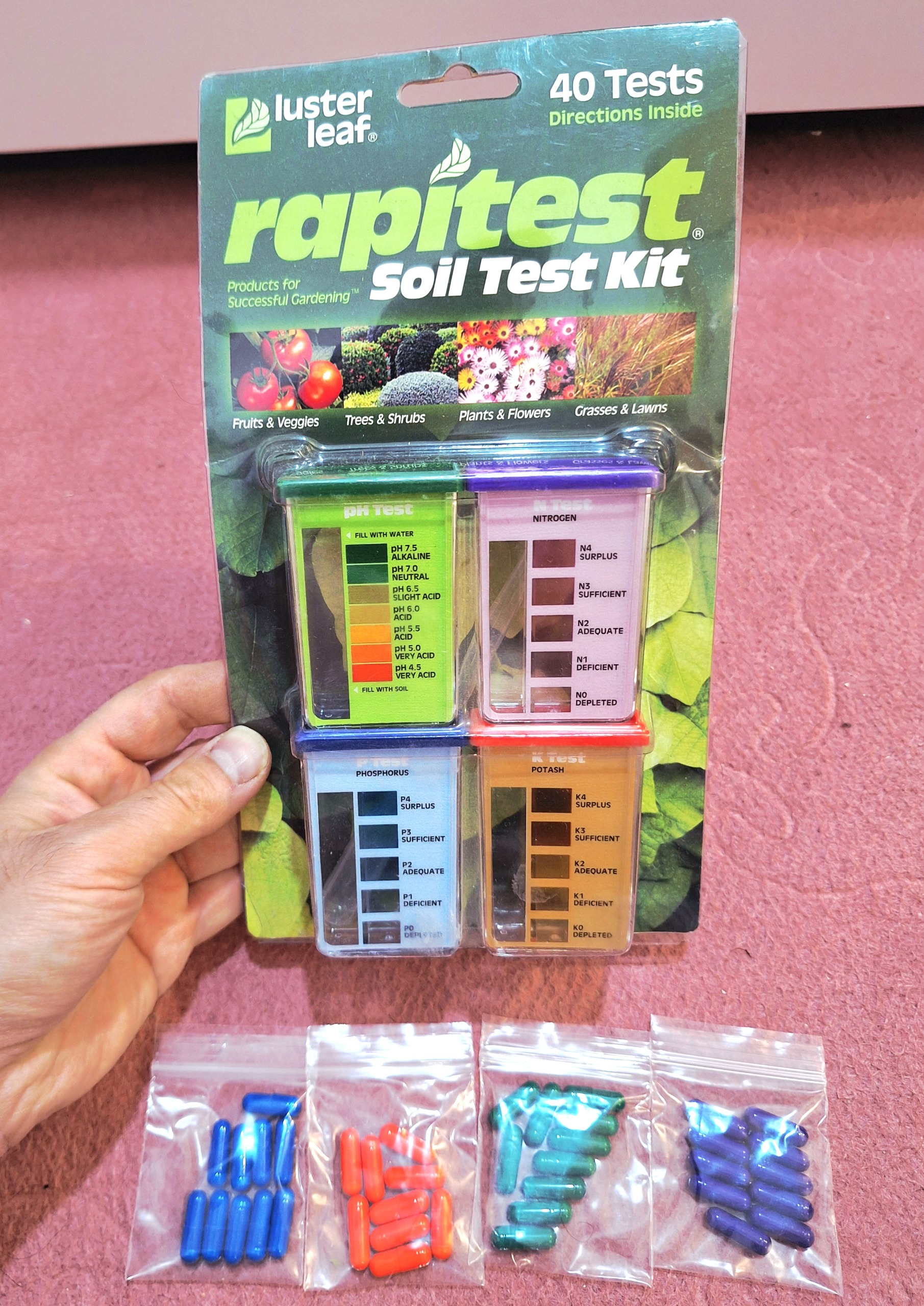 کیت آنالیز و تست خاک rapitest آمریکا