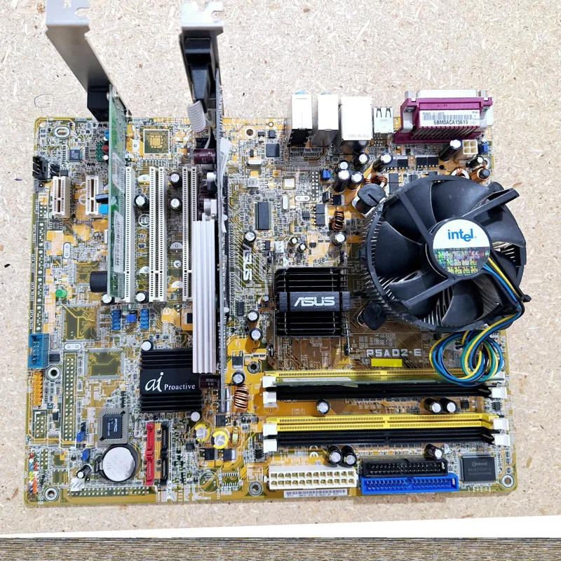 باندل کامل مادربرد ایسوس ASUS P5AD2-E کلکسیونی