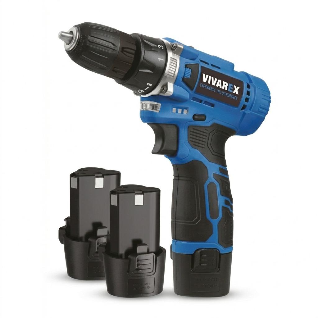 دریل شارژی 12 ولت دو باتری ویوارکس VR1215V-2B