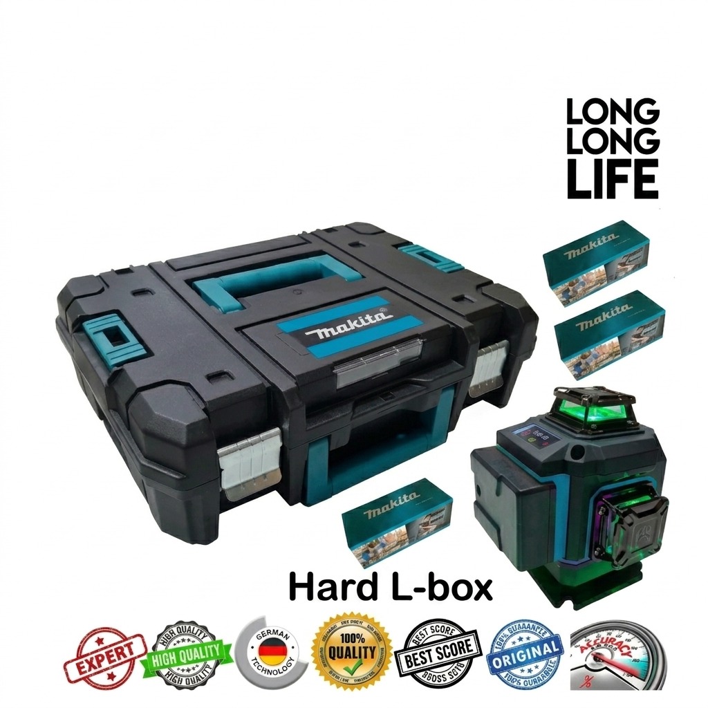 تراز لیزری صنعتی ماکیتا مدل 16LINE مجموعه 15 عددی
