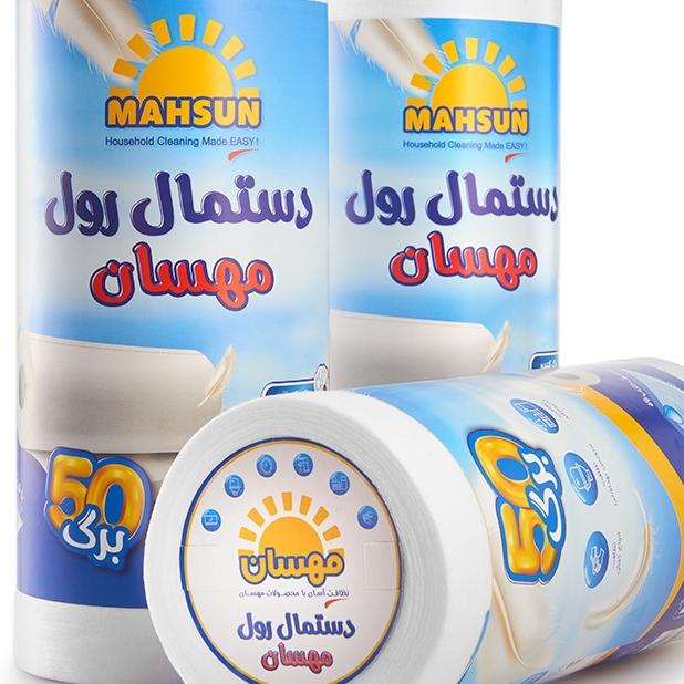 دستمال دستمال رول 50 برگی مهسان