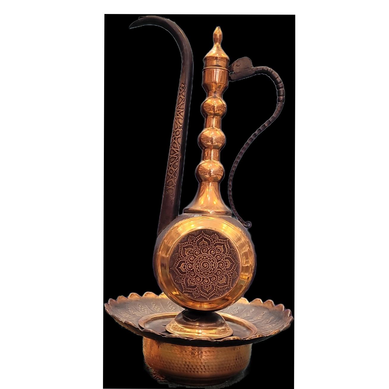 آفتابه لگن مسی