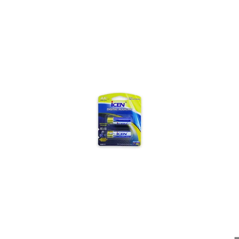 یک جفت باتری قلم آلکالاین ALKALINE آی سن ICEN