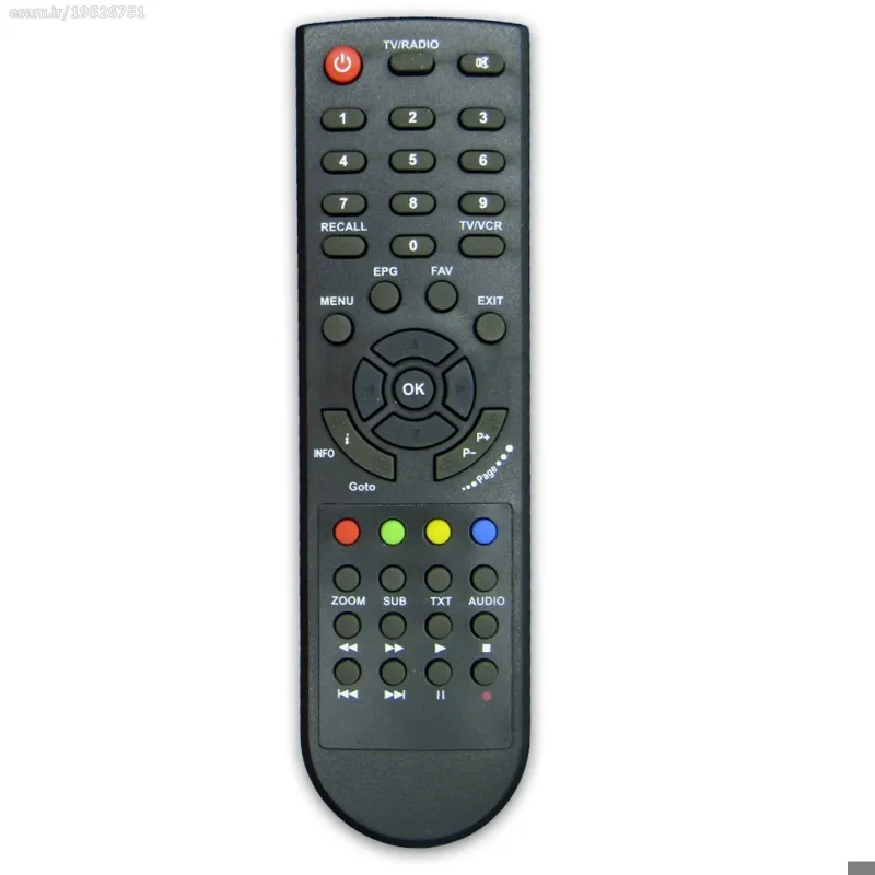 کنترل گیرنده دیجیتال صنام SANAM