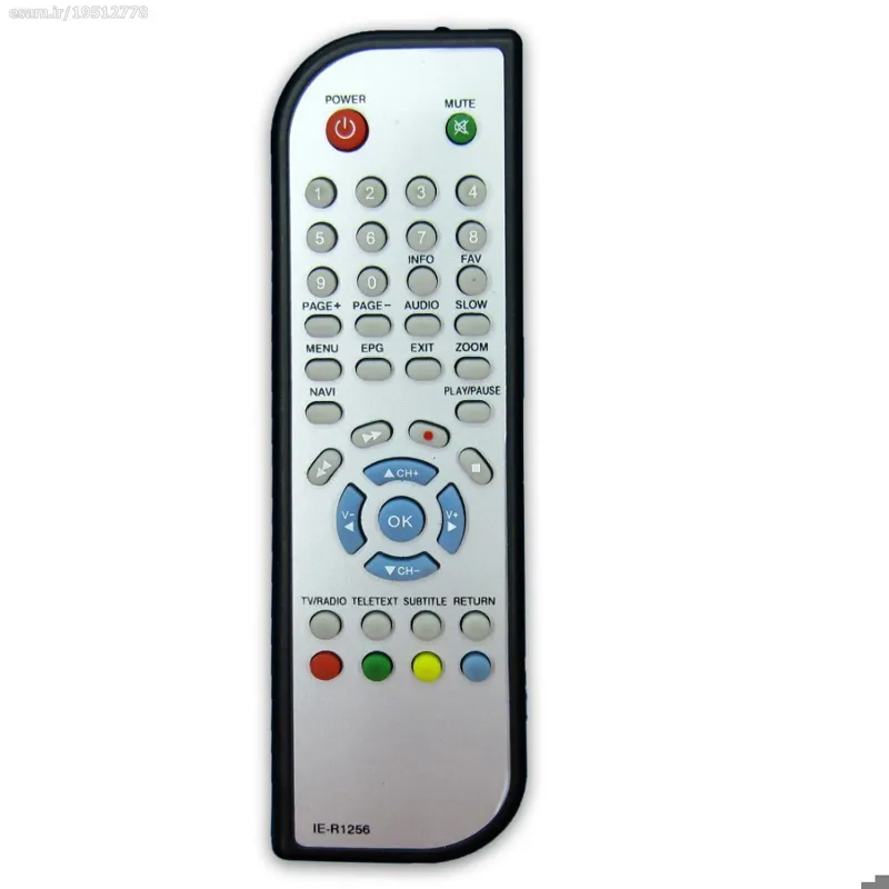 کنترل گیرنده دیجیتال ایکس ویژن مدل IE-R1256