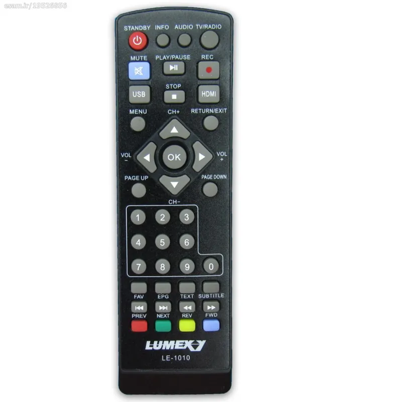 کنترل گیرنده دیجیتال لومکسی LUMEXY مدل LE-1010