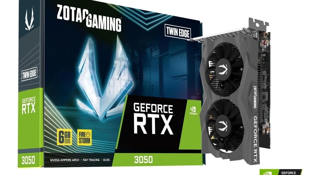 کارت گرافیک آکبند زوتک RTX 3050 6GB Twin Edge OC
