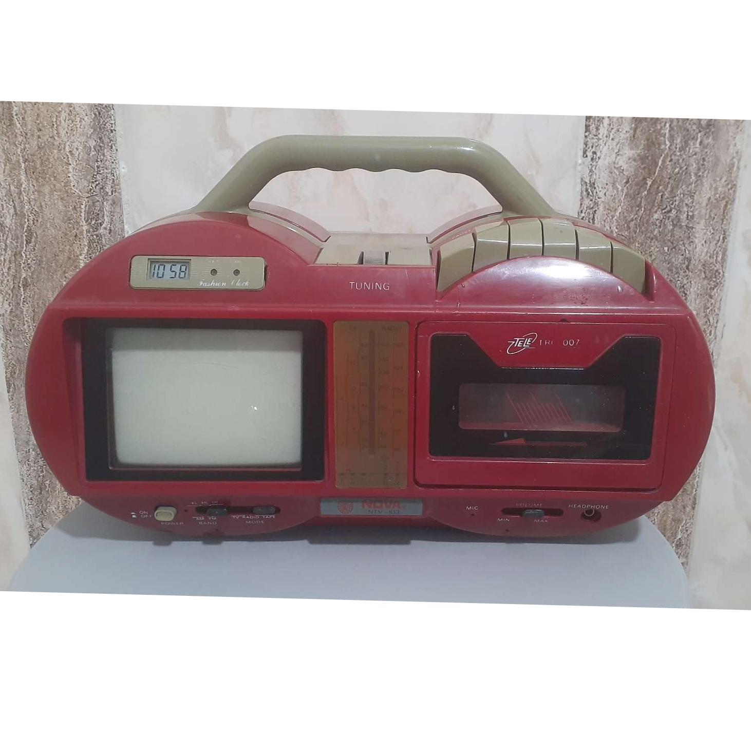 ضبط رادیو و تلویزیون NOVA سه کاره