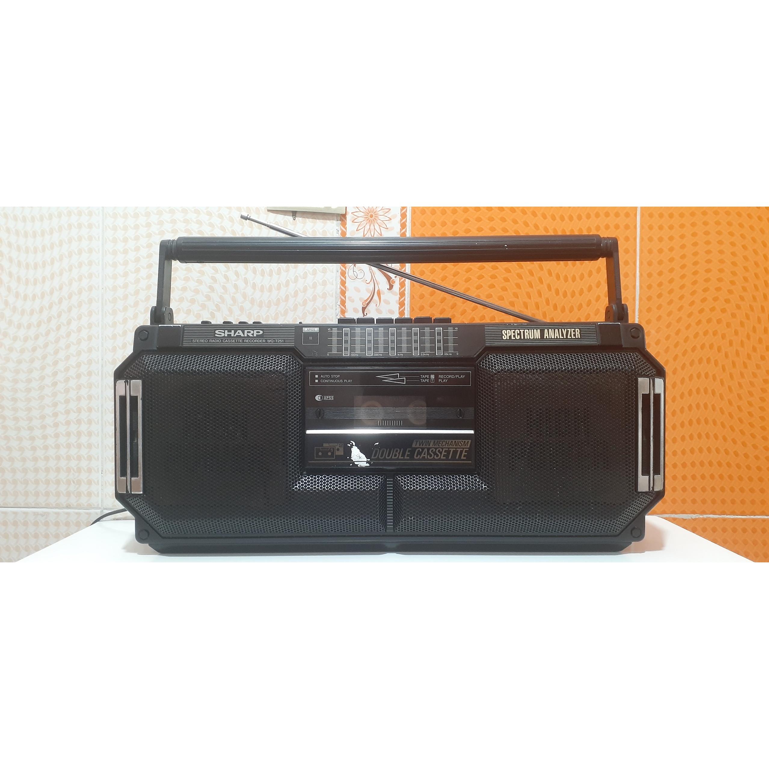 رادیو و ضبط دو کاست SHARP