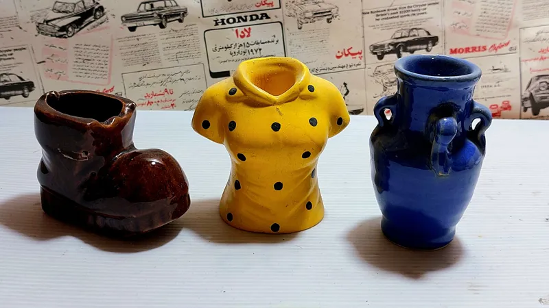 3عدد مجسمه کوچک قدیمی