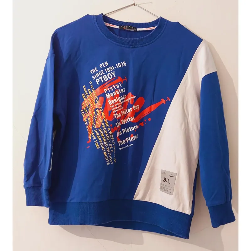 بلوز پسرانه بهاری 10 تا 11 سال،آکبند استوک