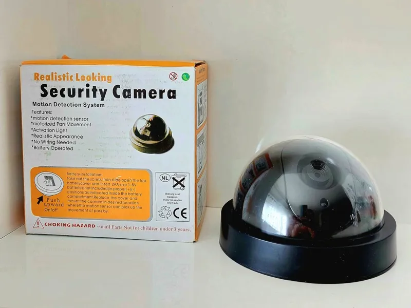 ماکت دوربین مداربسته،کاملا مطابق واقعی،آکبند