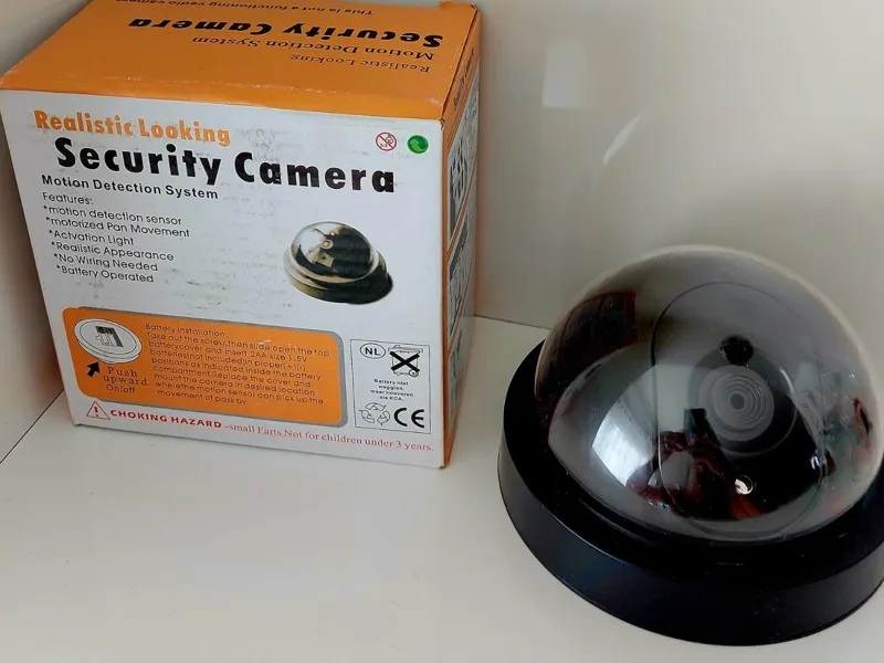 ماکت دوربین مداربسته خارجی،کاملا مطابق واقعی،آکبند