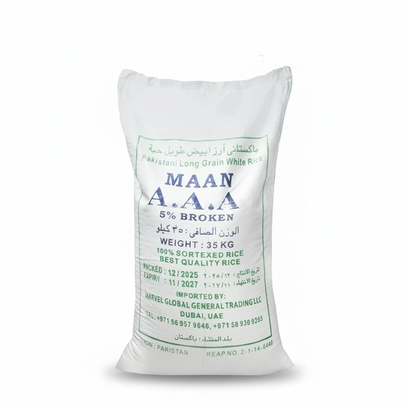برنج پاکستانی MAAN مدل 35kg A.A.A