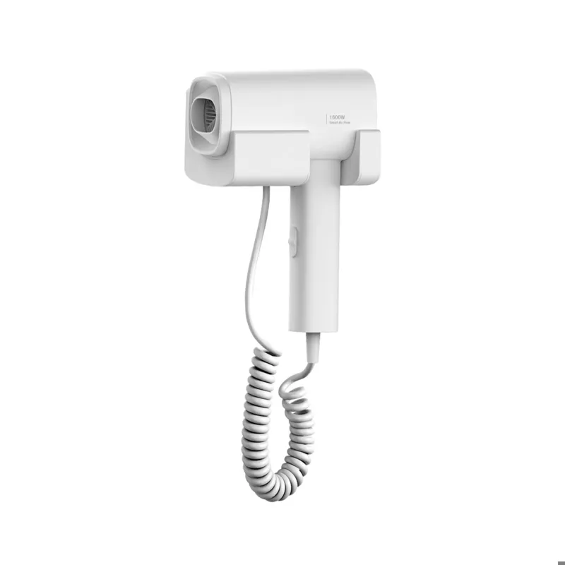سشوار دیواری هتلی Forge Bowei توان 1600 وات سفید