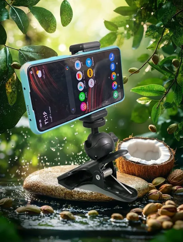 گیره پایه عکاسی با موبایل