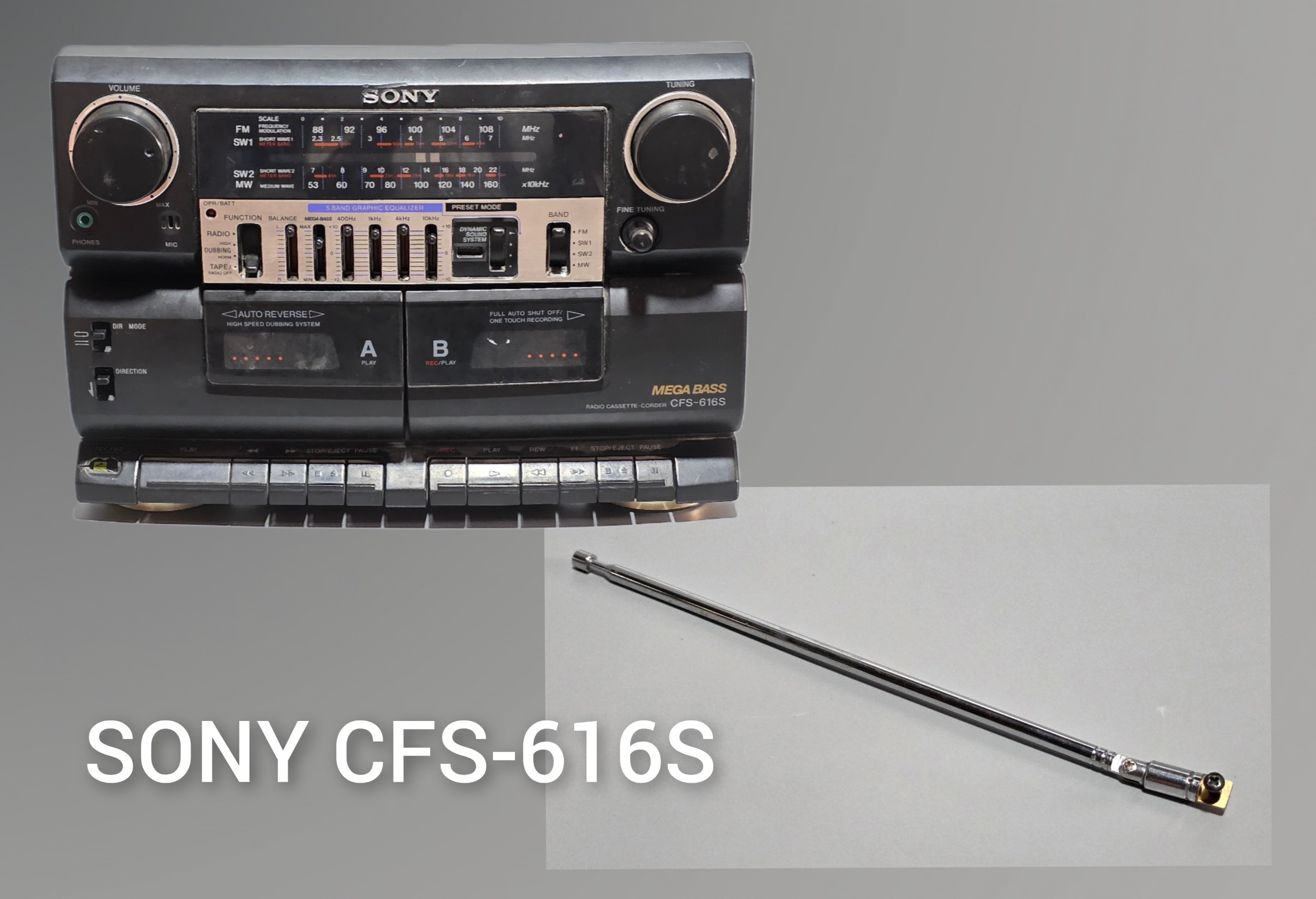 آنتن رادیو ضبط  سونی SONY CFS616S