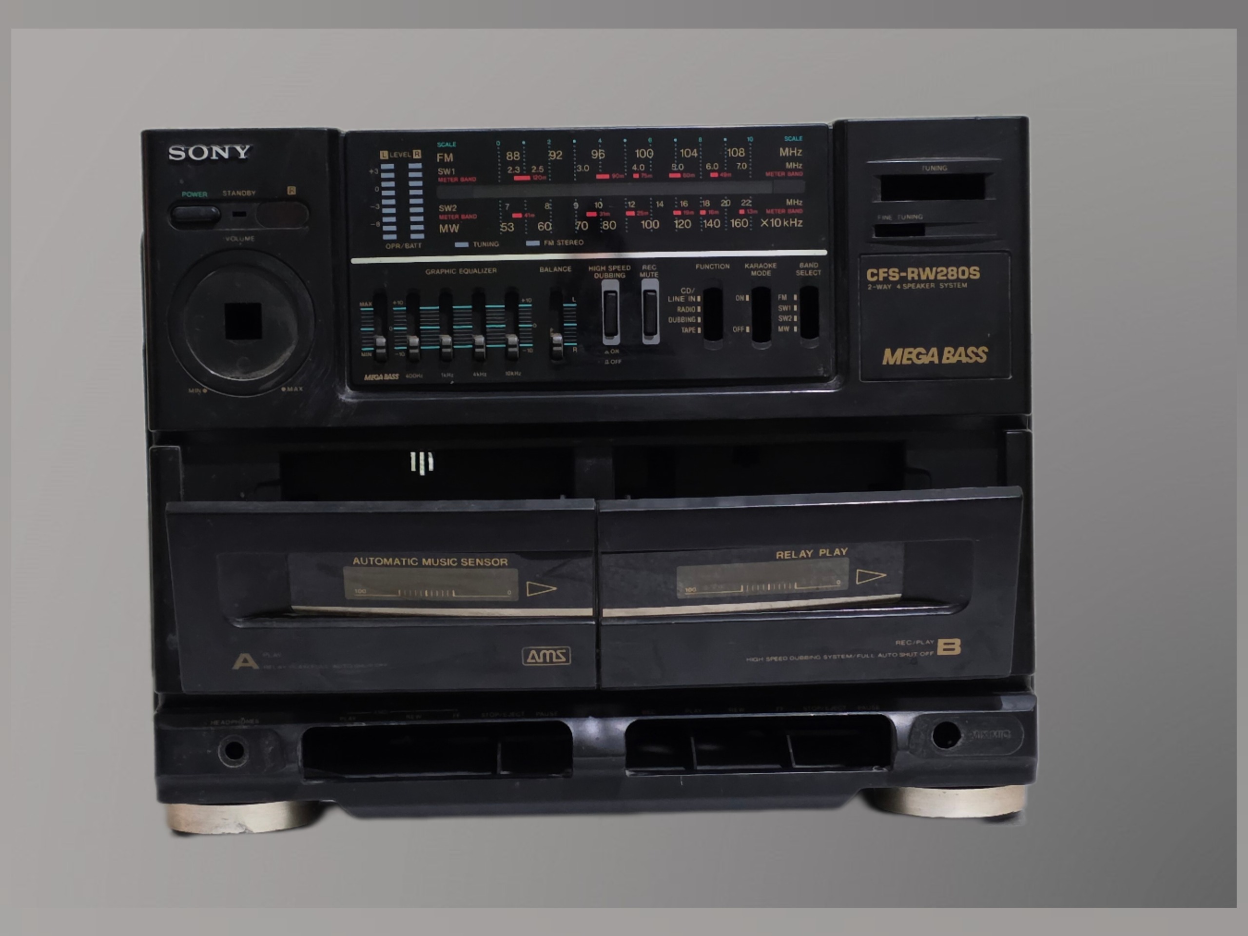 کاور رادیو ضبط سونیSONY CFS-RW280S