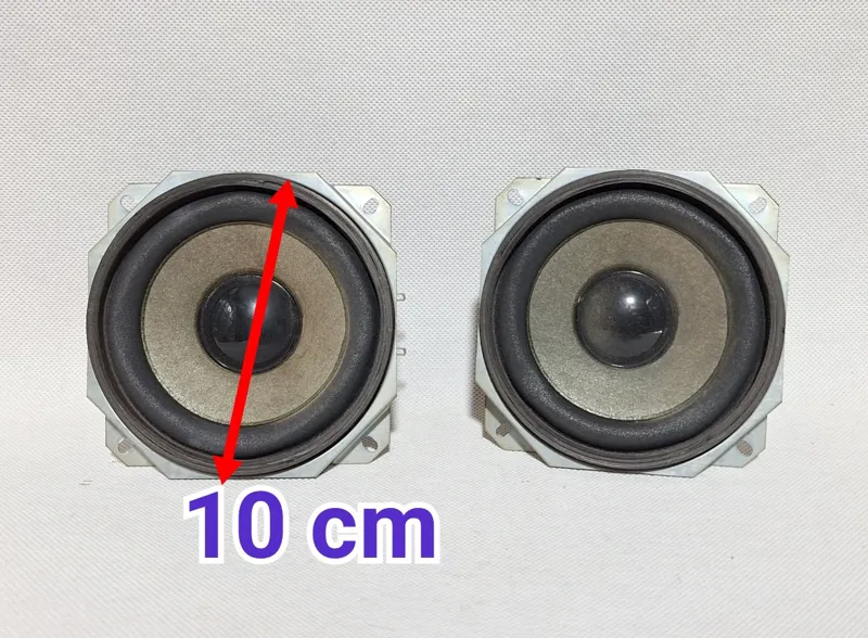 یک جفت بلندگو رادیو ضبط بم باکس پاناسونیک