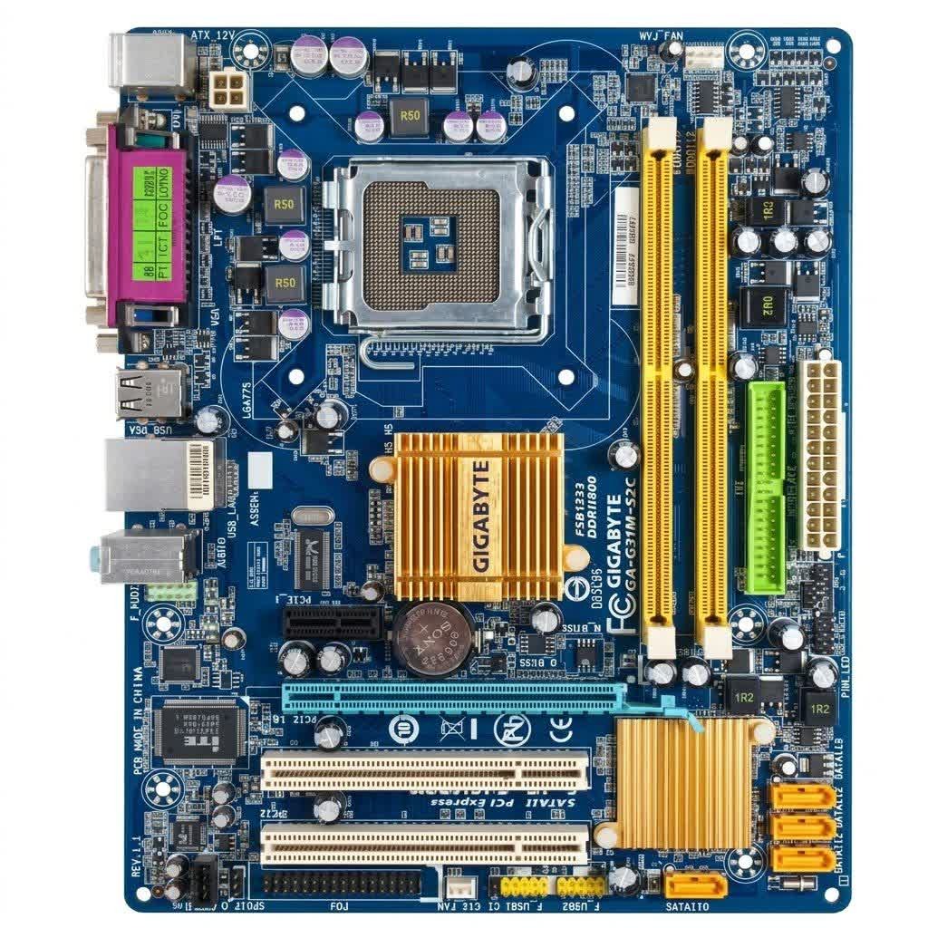مادربرد گیگابایت GA-G31M-S2C / ES2C