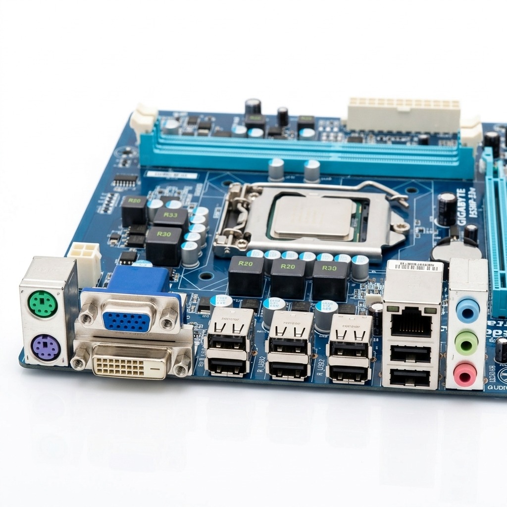 مادربرد گیگابایت GA-H55M-S2V با Core i3-540