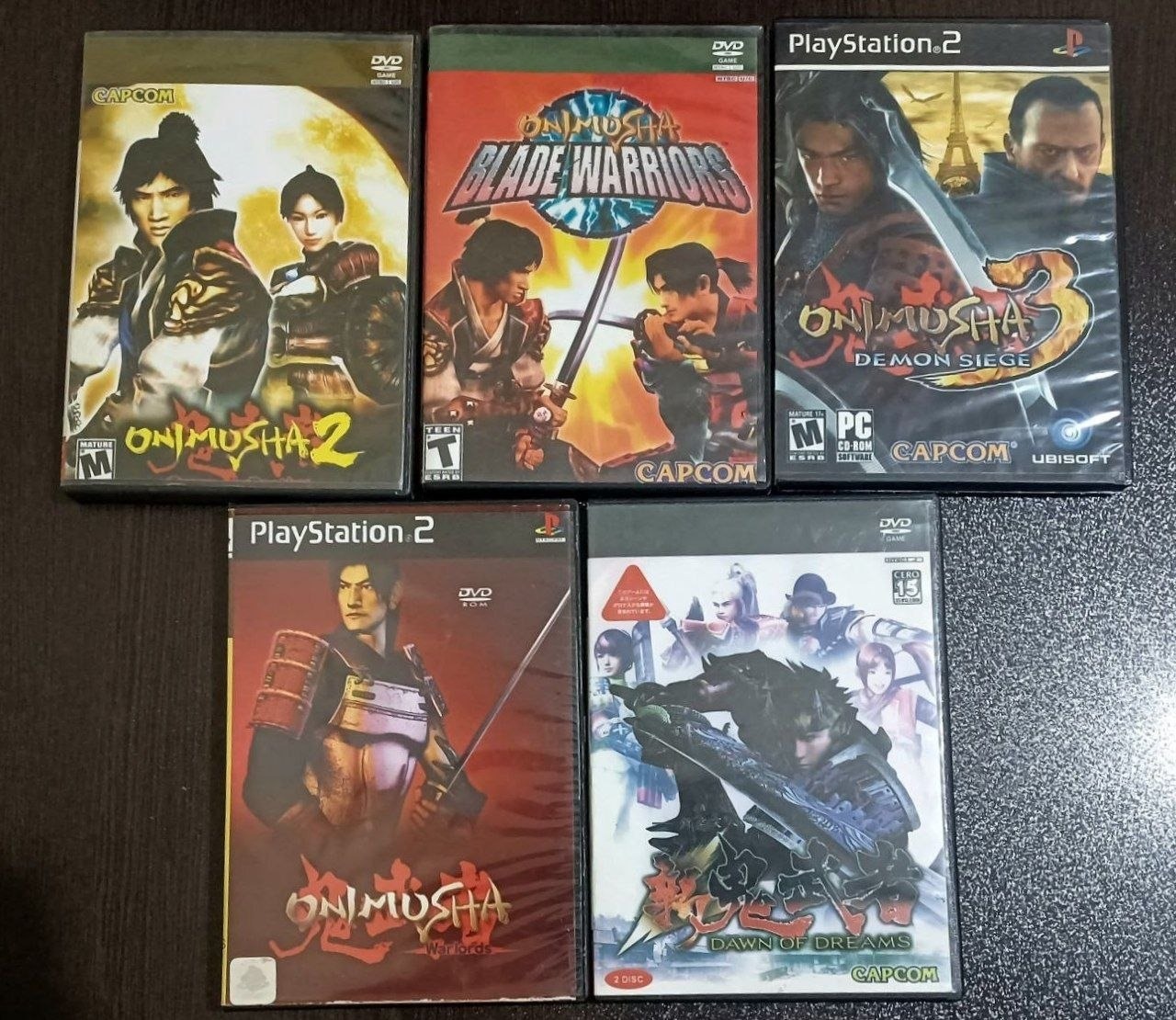 کالکشن Onimusha پلی2 مالزی PS2