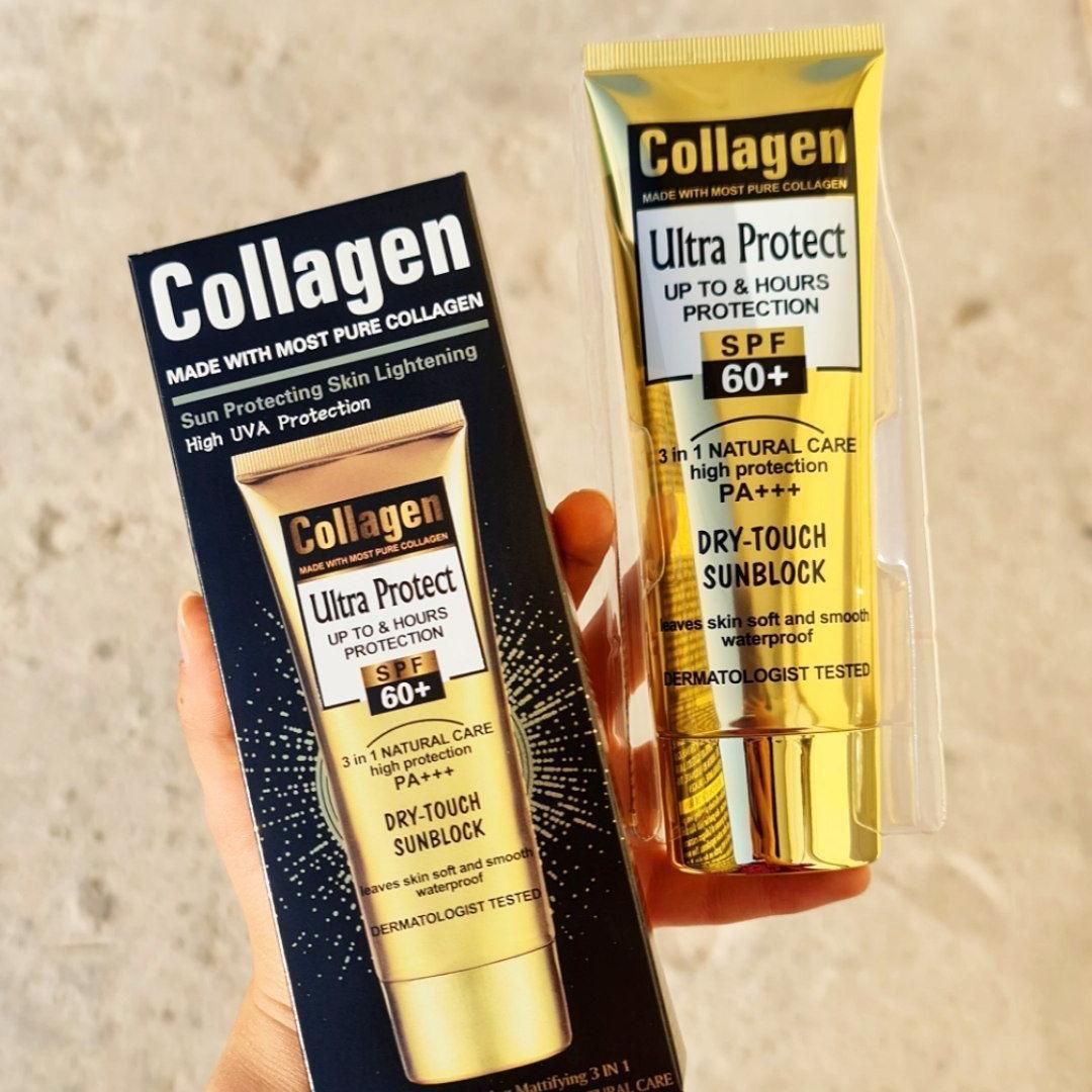 کروم ضد آفتاب رنگی collagen