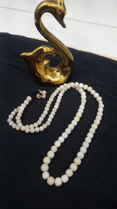 تسبیح خرمای وحشی 101 دانه نرم خوشدست گرد